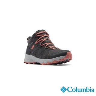 【Columbia 哥倫比亞官方旗艦】女款-PEAKFREAKOutdry防水高筒健走鞋-深灰(UBL75730DY/HF)