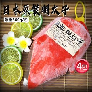 【優鮮配】日本原裝明太子沙拉 4包(業務用約500g/包)