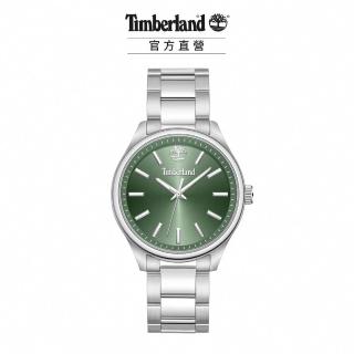 【Timberland】女錶 NORTHBRIDGE系列 捍衛者腕錶 鋼帶-薄荷/白鋼38mm(TDWLG0030102)