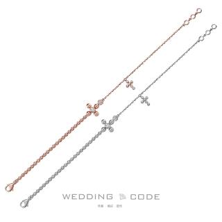 【WEDDING CODE】14K金 30分鑽石手鍊 AK6304(天然鑽石 母親節 現貨禮物)