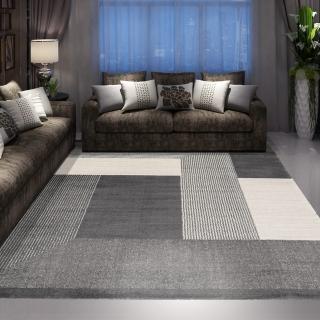 【范登伯格】比利時 FJORD極簡風地毯-迴格(200x290cm)