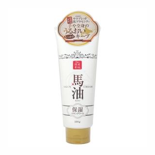 【iStyle】日本北海道櫻花香馬油潤膚霜200g(日本製 櫻花香 天然 馬油)
