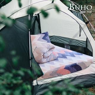 【BUHO 布歐】露營專用法蘭絨充氣床墊床包-不含枕套XL號290x200cm(多款任選)