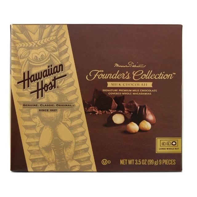 【HH】創始人夏威夷豆牛奶巧克力 9入盒裝(99g)