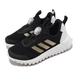 【adidas 愛迪達】童鞋 ActiveFlex BOA 3.0 K 中童 大童 黑 快速旋鈕 小朋友 運動鞋 愛迪達(IG0588)