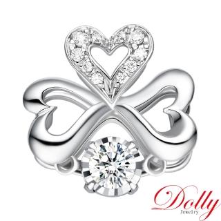 【DOLLY】0.30克拉 輕珠寶18K金完美車工鑽石項鍊(029)