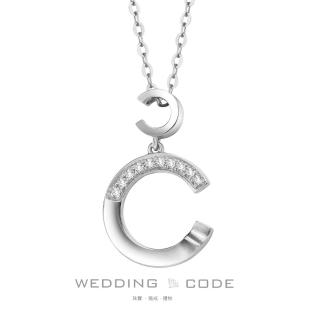 【WEDDING CODE】14K金 鑽石項鍊 N09HP2814(D/VVS1 天然鑽石 母親節 現貨 禮物)