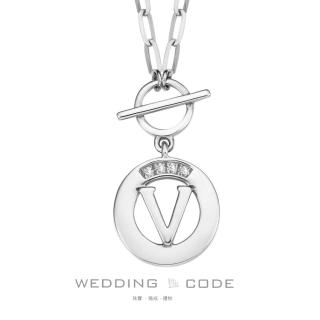 【WEDDING CODE】14K金 鑽石項鍊 N22DEP1293B(天然鑽石 618 禮物)