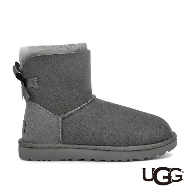 UGG】女鞋/靴子/女靴/雪靴/Mini Bailey Bow II(灰色-UG1016501GREY