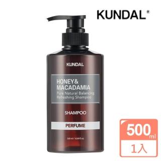 【KUNDAL 昆黛爾】蜂蜜澳洲堅果天然洗髮乳 500ml(9種香味)