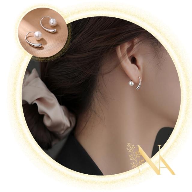 【NANA】娜娜 輕奢珍珠水滴耳環 NA112101802(水滴耳環)