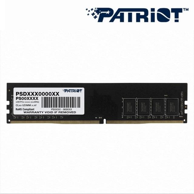 【PATRiOT 博帝】16G DDR4 3200 桌上型PC 記憶體