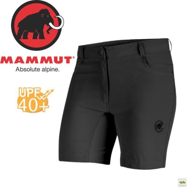 【Mammut 長毛象】Runbold Shorts 女《石墨灰》短褲1020-09921-0121(悠遊山水)