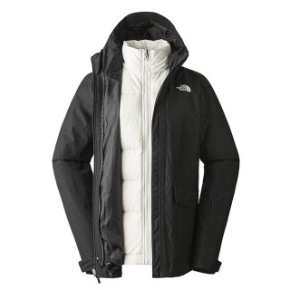 【The North Face】TNF 防水 連帽三合一外套 W ALITIER DOWN TRICLIMATE JACKET - AP 女 黑(NF0A5AY1R0G)