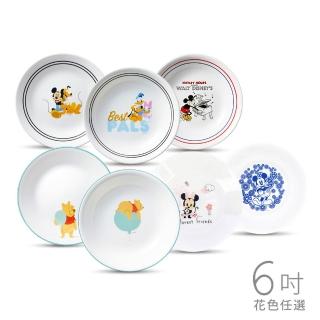 【CorelleBrands 康寧餐具】小熊維尼 / 米奇系列 6吋餐盤