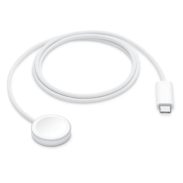 【Apple】原廠 Apple Watch磁性快速充電器對USB-C連接線 1公尺(MT0H3TA/A)