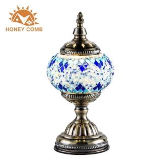 【Honey Comb】土耳其馬賽克檯燈(BL-51877)