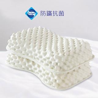 【伊德生活】Sanitized乳膠顆粒按摩枕 瑞士防蹣(枕頭、乳膠枕)