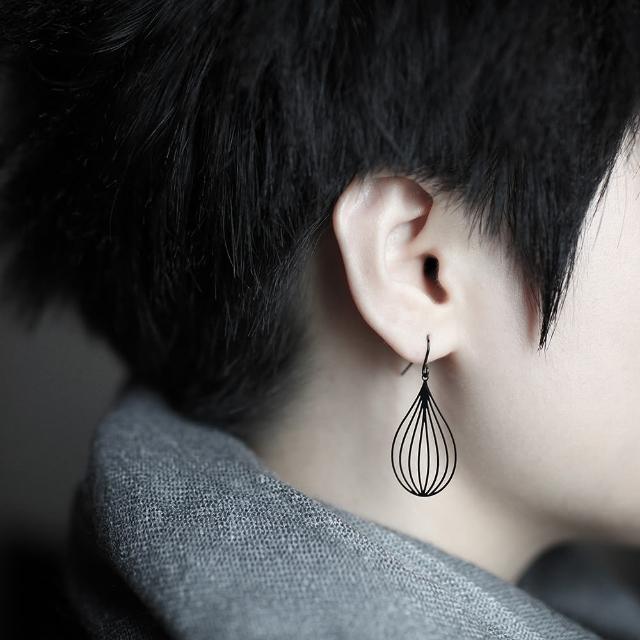 【moorigin】種子耳環 S(醫療鋼不過敏 耳環 可改夾式 共三色)