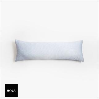 【HOLA】SNOW TOUCH 涼感長抱枕40x120-條紋藍