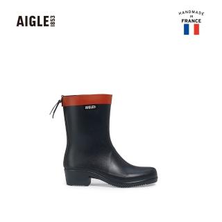 【AIGLE】女 經典中筒膠靴(AG-FNB67A052 海軍藍)