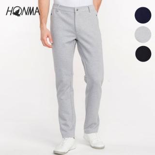 【HONMA 本間高爾夫】男款針織長褲 日本高爾夫專業品牌(M~XL 海軍藍、灰色、黑色 任選HMFQ808W563)