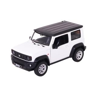 【KIDMATE】1:26合金車 Suzuki Jimny 2018白(正版授權 迴力車模型玩具車 越野車)