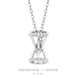 【WEDDING CODE】14K金 鑽石項鍊 N0100664(天然鑽石 618 禮物)