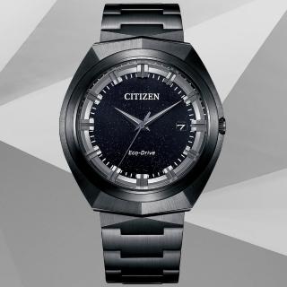 【CITIZEN 星辰】GENTS系列 無際星輝限定款 光動能腕錶 母親節 禮物(BN1015-52E)