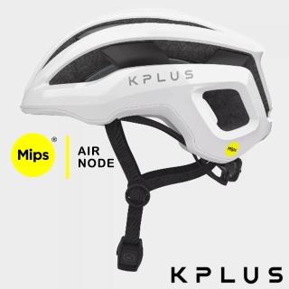 【KPLUS】單車安全帽公路競速NOVA 可拆洗Mips Air Node Helmet-亮面白