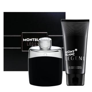 【MONTBLANC 萬寶龍】傳奇經典男性淡香水禮盒 -淡香水50ml+沐浴精100ml(專櫃公司貨)