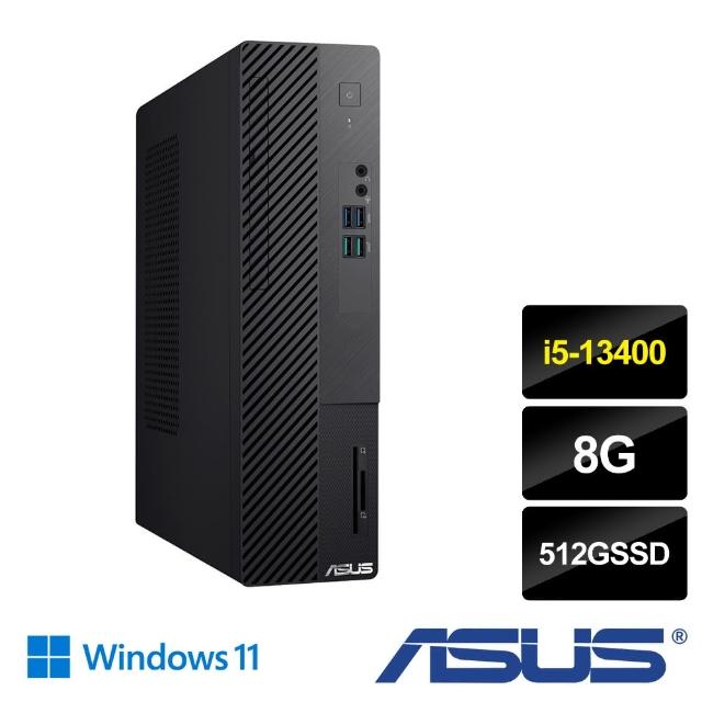 ASUS 華碩】i5十核迷你電腦(H-S500SE/i5-13400/8G/512GSSD/W11) - momo