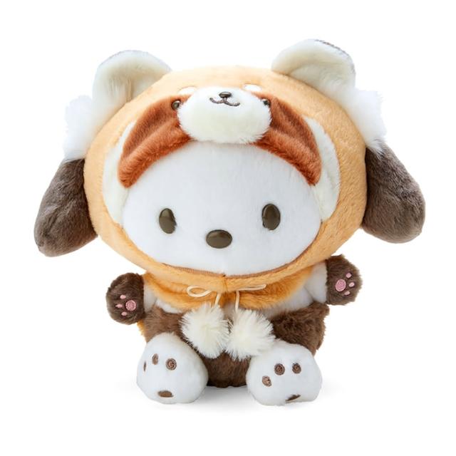 【SANRIO 三麗鷗】森林動物裝系列 造型絨毛娃娃 帕恰狗 小熊貓