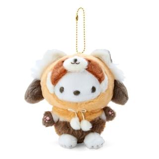 【SANRIO 三麗鷗】森林動物裝系列 造型玩偶吊飾 帕恰狗 小熊貓