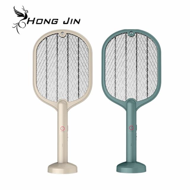 【HONGJIN】可充電的兩用電蚊拍(LE-01)
