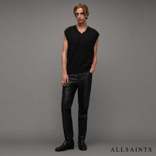 【ALLSAINTS】LYNCH 羊皮長褲Black ML077Z(常規直筒版型)