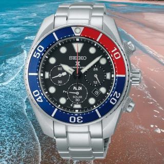 【SEIKO 精工】PROSPEX系列 可樂圈 防水200米 潛水計時腕錶 禮物推薦 畢業禮物(SSC795J1/V192-0AD0R)