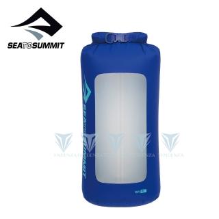 【SEA TO SUMMIT】70D 視窗式輕量防水收納袋 13公升-背環(收納袋/防水/輕量/乾燥/透視)