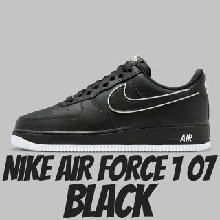 【NIKE 耐吉】休閒鞋 Nike Air Force 1 Low Black 黑 男鞋 DV0788-002