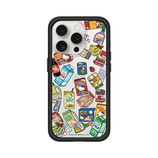【RHINOSHIELD 犀牛盾】iPhone 15/Plus/15 Pro/Max Mod NX手機殼/Sticker-Supermarket(Hello Kitty)