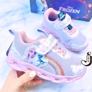 【Disney 迪士尼】冰雪奇緣FNKX25127(兒童鞋 中童鞋 電燈鞋 運動鞋 機能鞋)