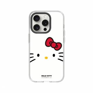 【RHINOSHIELD 犀牛盾】iPhone 15系列 Clear MagSafe兼容 磁吸透明手機殼/大臉Hello Kitty(Hello Kitty)