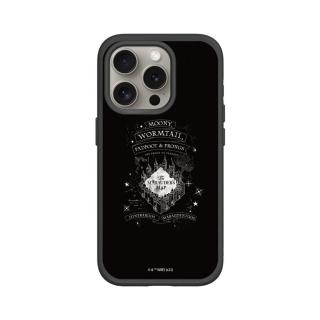 【RHINOSHIELD 犀牛盾】iPhone 15/Plus/Pro/Max SolidSuit MagSafe兼容 磁吸手機殼/劫盜地圖(哈利波特)