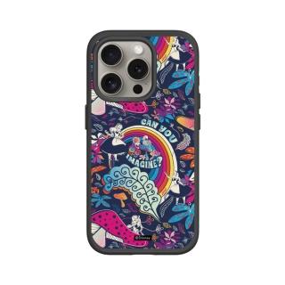 【RHINOSHIELD 犀牛盾】iPhone 15系列 SolidSuit MagSafe兼容 磁吸手機殼/愛麗絲夢遊仙境(迪士尼經典)