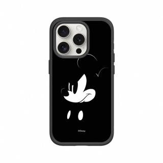 【RHINOSHIELD 犀牛盾】iPhone 15/Plus/Pro/Max SolidSuit背蓋手機殼/米奇系列-米奇黑設計(迪士尼)