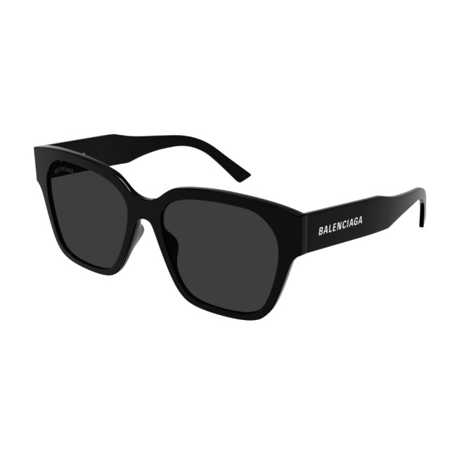 【Balenciaga 巴黎世家】薄板輕巧膠框太陽眼鏡(BB0215SA-001 BALENCIAGA LOGO)
