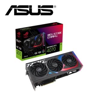 【ASUS 華碩】ROG STRIX-RTX4070-O12G-GAMING 顯示卡