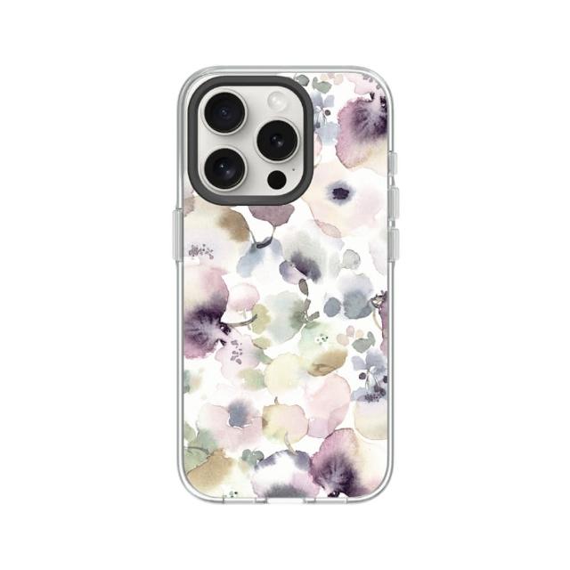 【RHINOSHIELD 犀牛盾】iPhone 15系列 Clear MagSafe兼容 磁吸透明手機殼/芙蘿拉(涼丰系列)