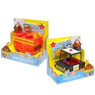 【寶寶共和國】阿奇幼幼園 消防車 警車 交通造型玩具 車車玩具(福利品)