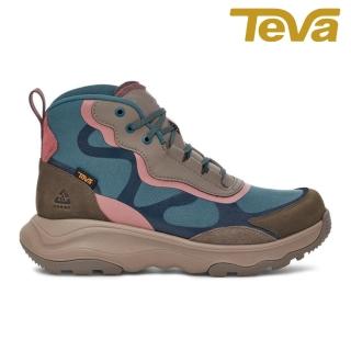 【TEVA】Geotrecca RP 女 高筒防水戶外登山鞋/休閒鞋 迷彩木(TV1139870BBLW)